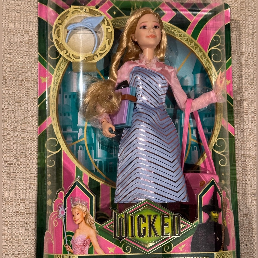 Mattel Wicked Doll with Pink and Blue Outfit